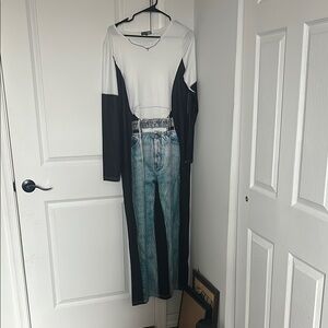 Fashion Nova Blue Maxi Dress